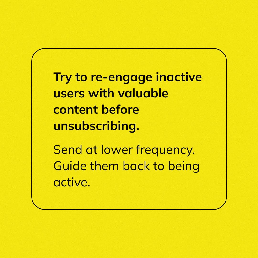 Instagram carousel: How list hygiene can improve deliverability, page 6