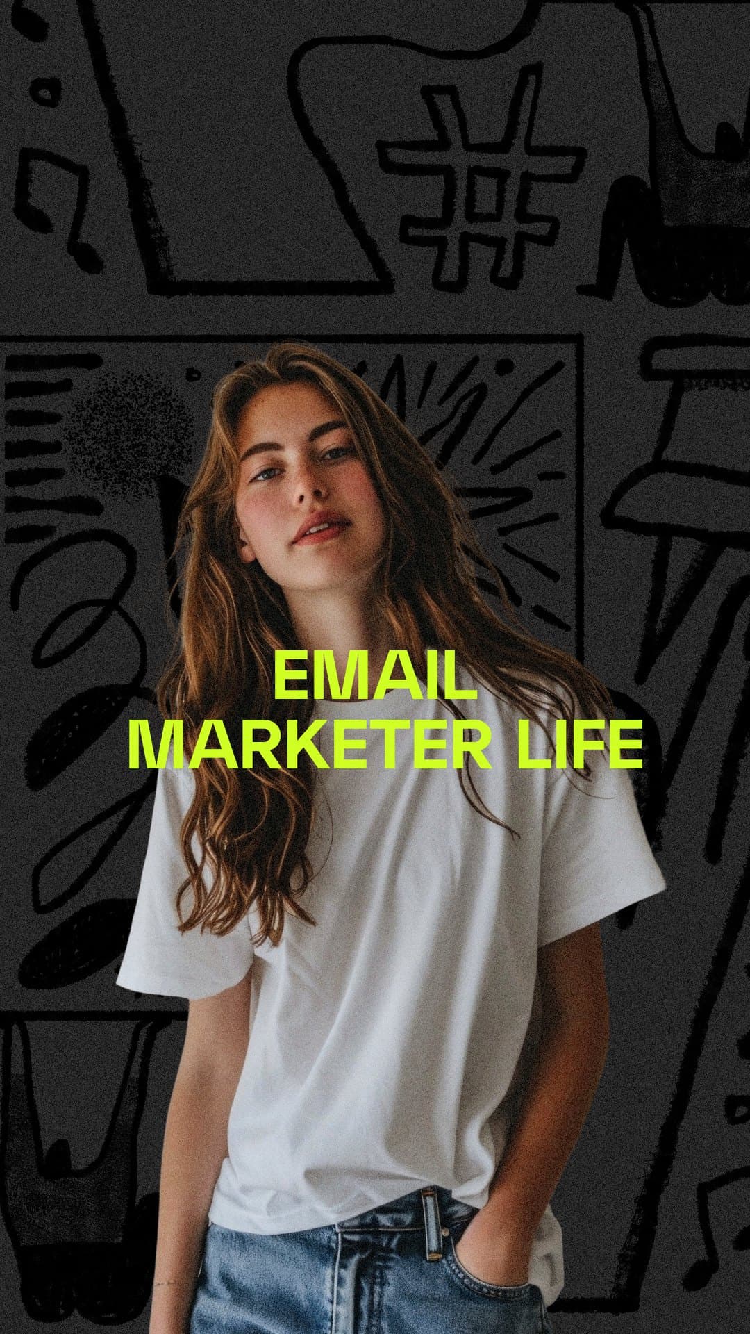 Instagram story: Email marketer life