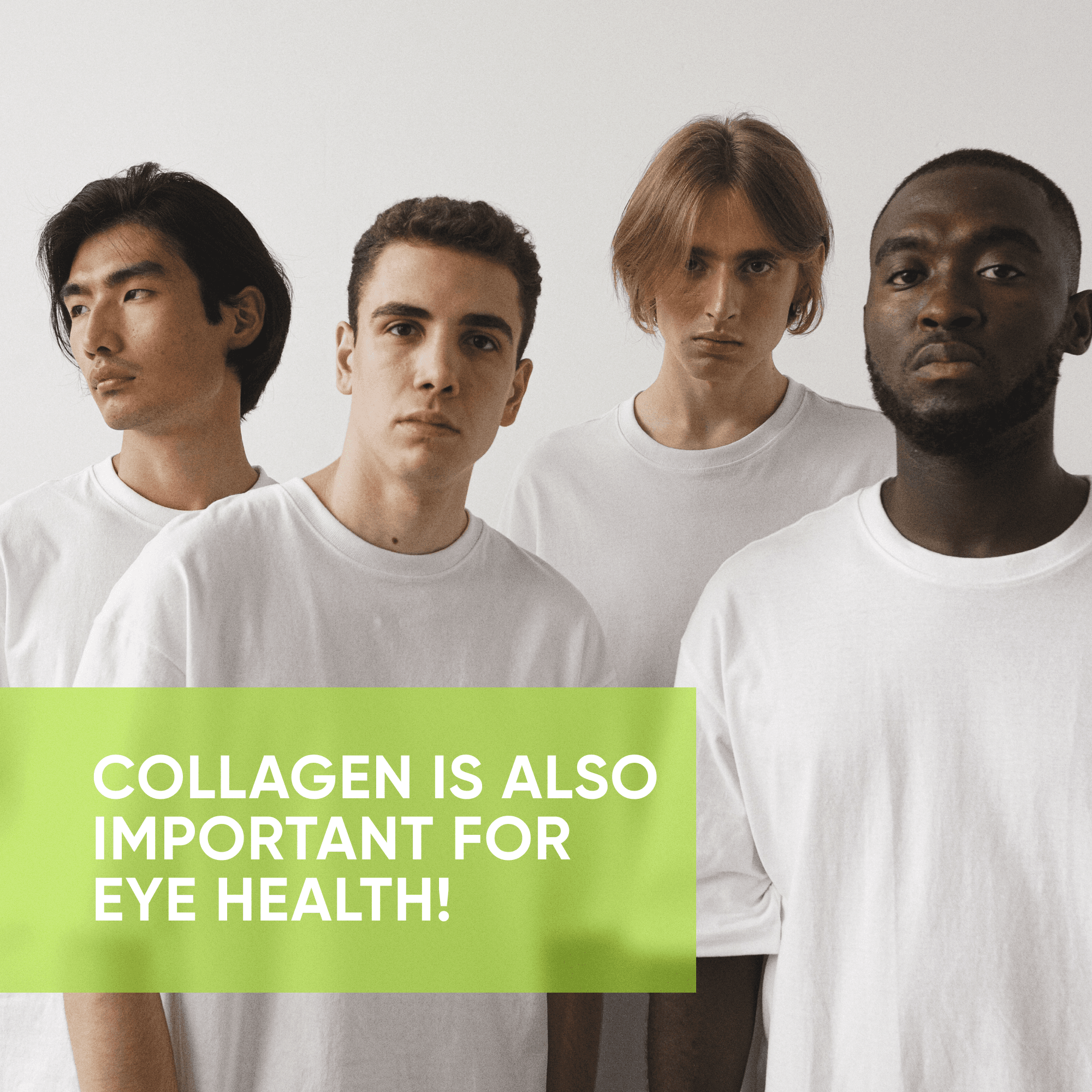Dāleez social post: Collagen is also important for eye health